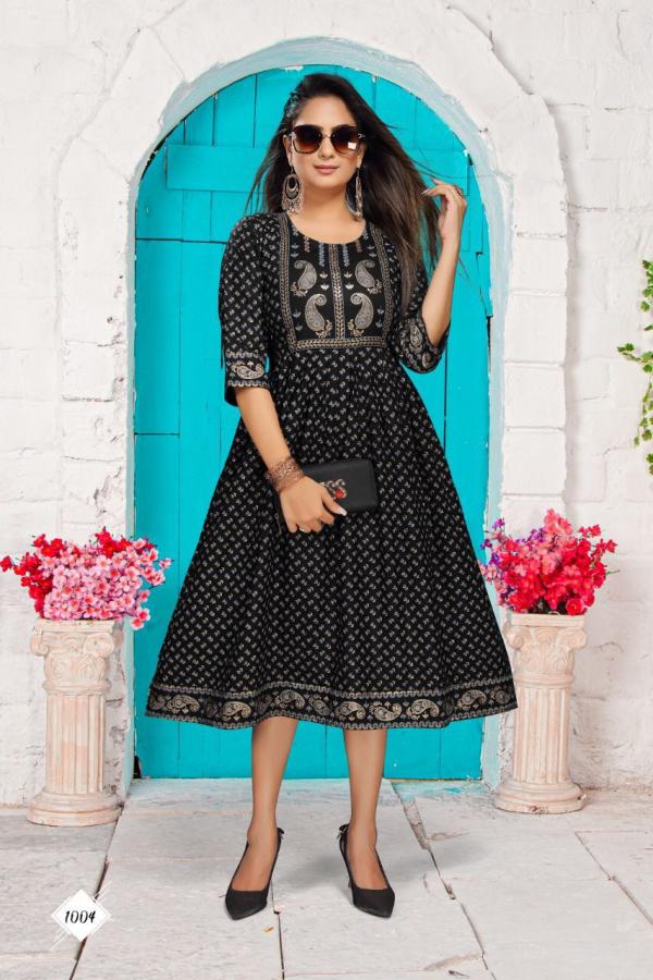  TRENDY SAHIBA VOL.1 Rayon Exclusive Kurti Collection